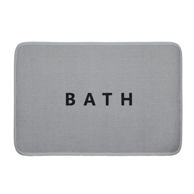 ALFOMBRA P/BAÑO 60X40X0.4CM