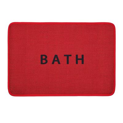 ALFOMBRA P/BAÑO 60X40X0.4CM