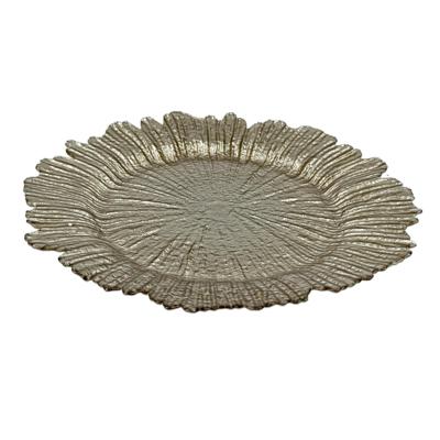 PORTA PLATO/ VIDRIO 33X33X2CM