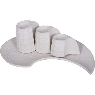 JG PORTAVELAS 4PZ 33X23X13.5CM