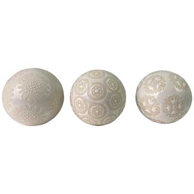 ESFERAS DECOR 3 SURT 8X8X8CM