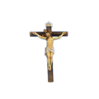 JESUS CRUCIFICADO 5" PLACA PAR