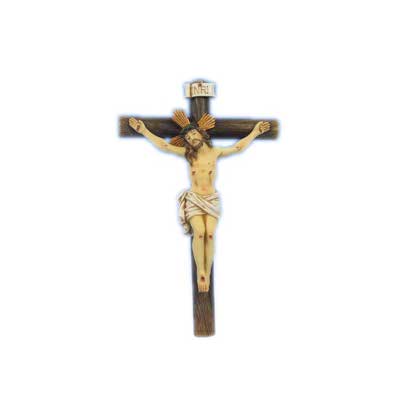 JESUS CRUCIFICADO 7" PLACA P/P