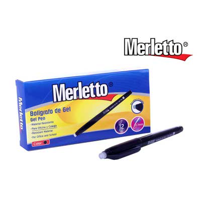 BOLIGRAFO DE GEL NEGRO 0.7MM