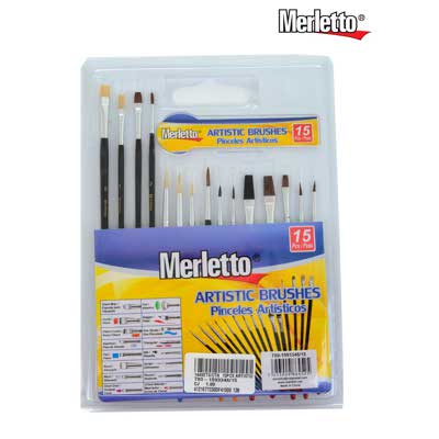 SET DE PINCELES 15PZA