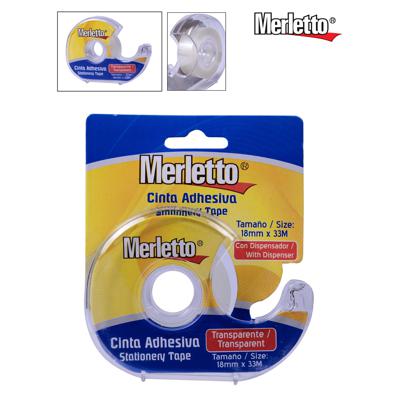 CINTA ADHESIVA INVISBLE 18MM X 33M