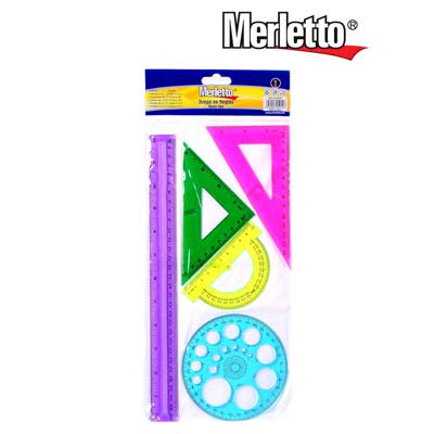 SET DE REGLAS 5PZ 30CM