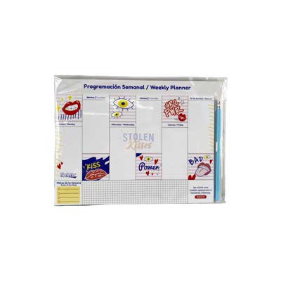 48SETS/CTN WEEKLY PLANNER IN O