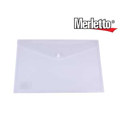 SOBRE TRANSPARENTE 10PZA A4