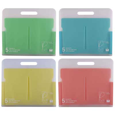 CARPETA EXPANDIBLE 5DIVISIONES A4