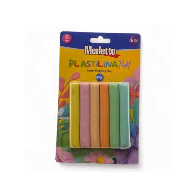 PLASTILINA PASTEL 90g