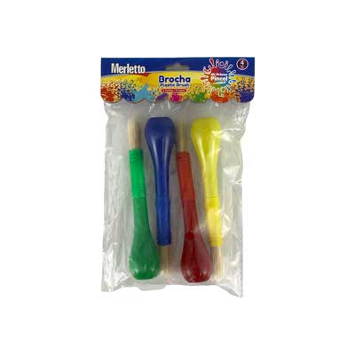 96BAGS/CTN 4PCS PLASTIC BRUSHT