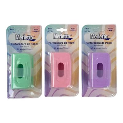 PERFORADORA 2 AGUJEROS 8CM