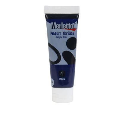 PINTURA ACRILICA 75ML NEGRO