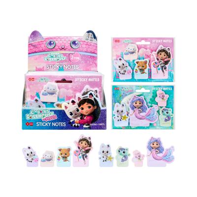 SET DE NOTAS ADHESIVAS GABBY’S DOLLHOUSE (4 PIEZAS, 30 HOJAS C/U)