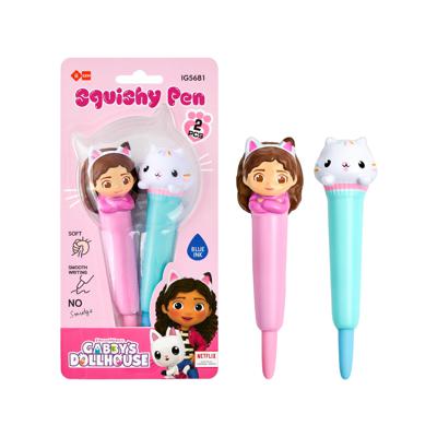 BOLÍGRAFOS SQUISHY 0.5 MM AZUL GABBY’S DOLLHOUSE (2PZS )