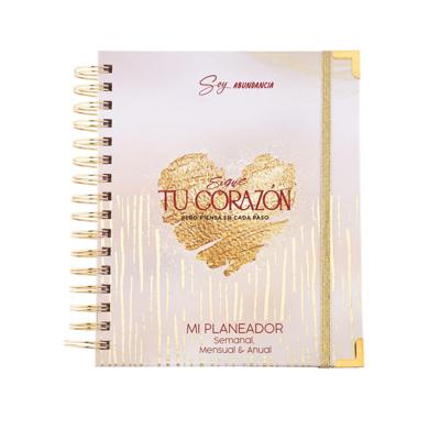 PLANNER F4 SOY ABUNDANCIA F4 MENSUAL, SEMANAL Y ANUAL