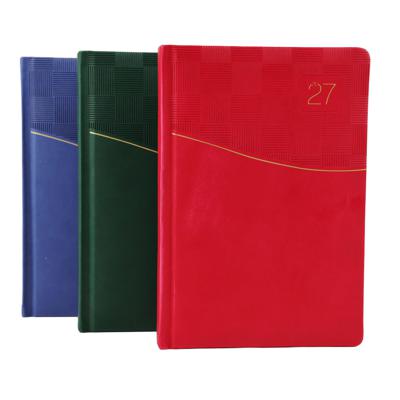 AGENDA 2027 A5 BORDE DORADO PAPEL AMARILLO 184 PAGINAS