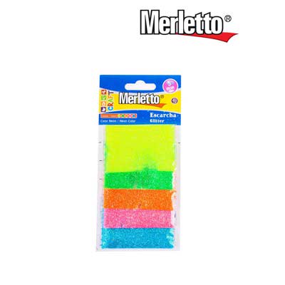 SET DE ESCARCHA NEON SURTIDA 4G/CL