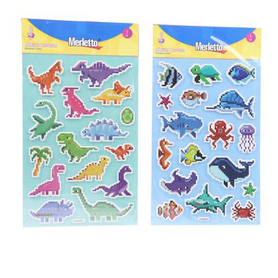 PEGATINAS DECORATIVAS INFANTILES CON FOIL 2 DISEÑOS SURTIDOS