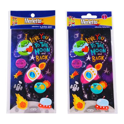 STICKER SOFT PUFFY 1 HOJA SURTIDA