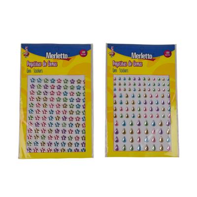 STICKERS DE DIAMANTE ACRILICO 2 DISENOS