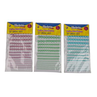 STICKERS DE PERLAS 3 COLORES