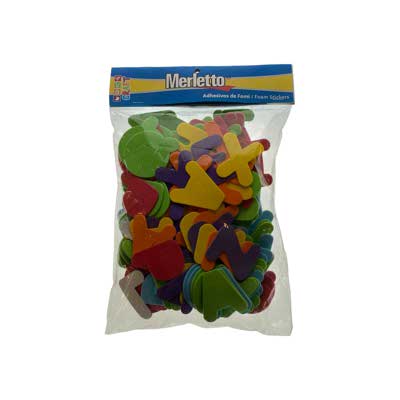 STICKER FOMI 215PZA LETRAS