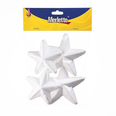 4 PIEZAS FORMAS DE FOAM. TIPO: ESTRELLA. TAMAÑO: SURTIDO