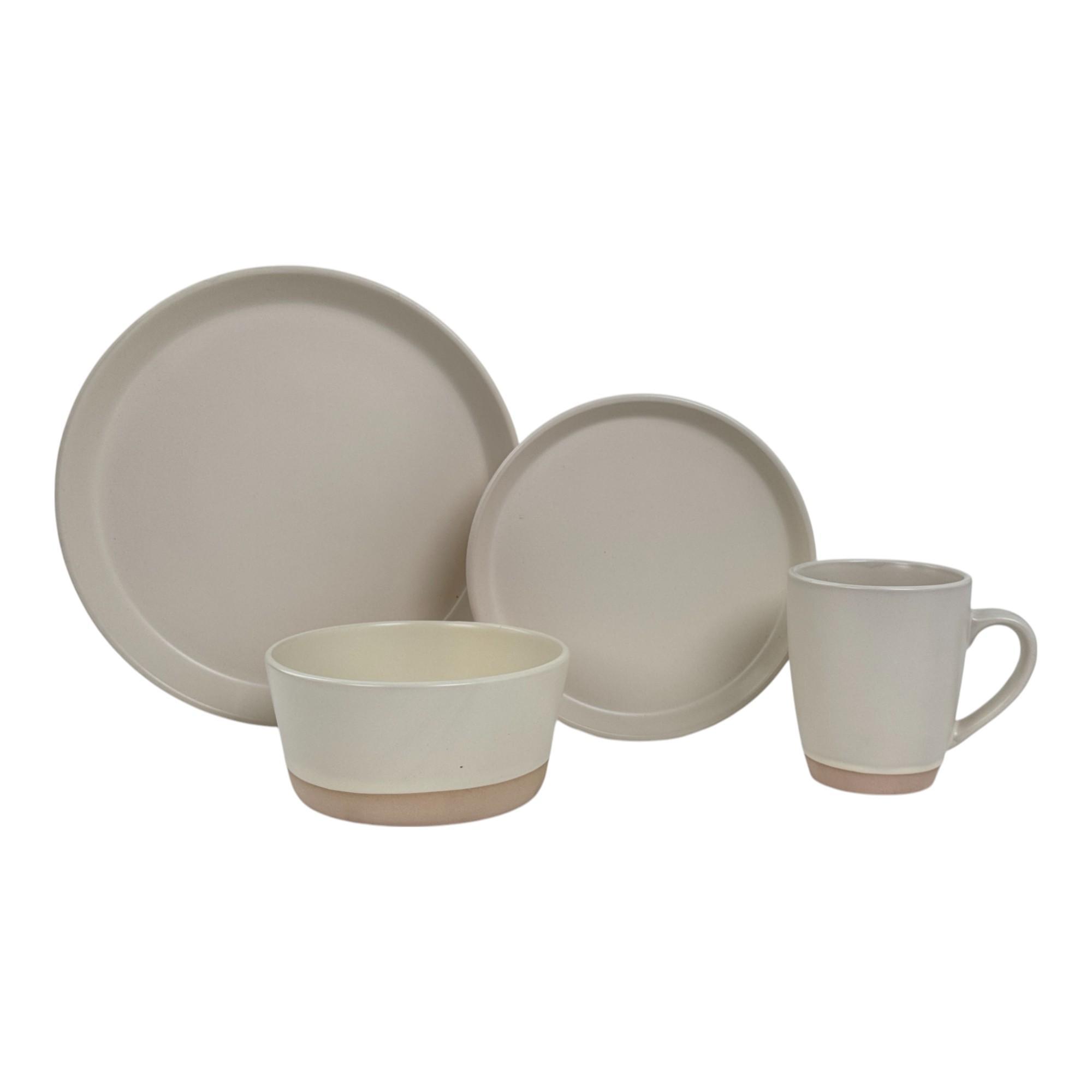 DINNER PLATE 26CM SALAD PLATE19.3CM SOUP BOWL - 410-190003