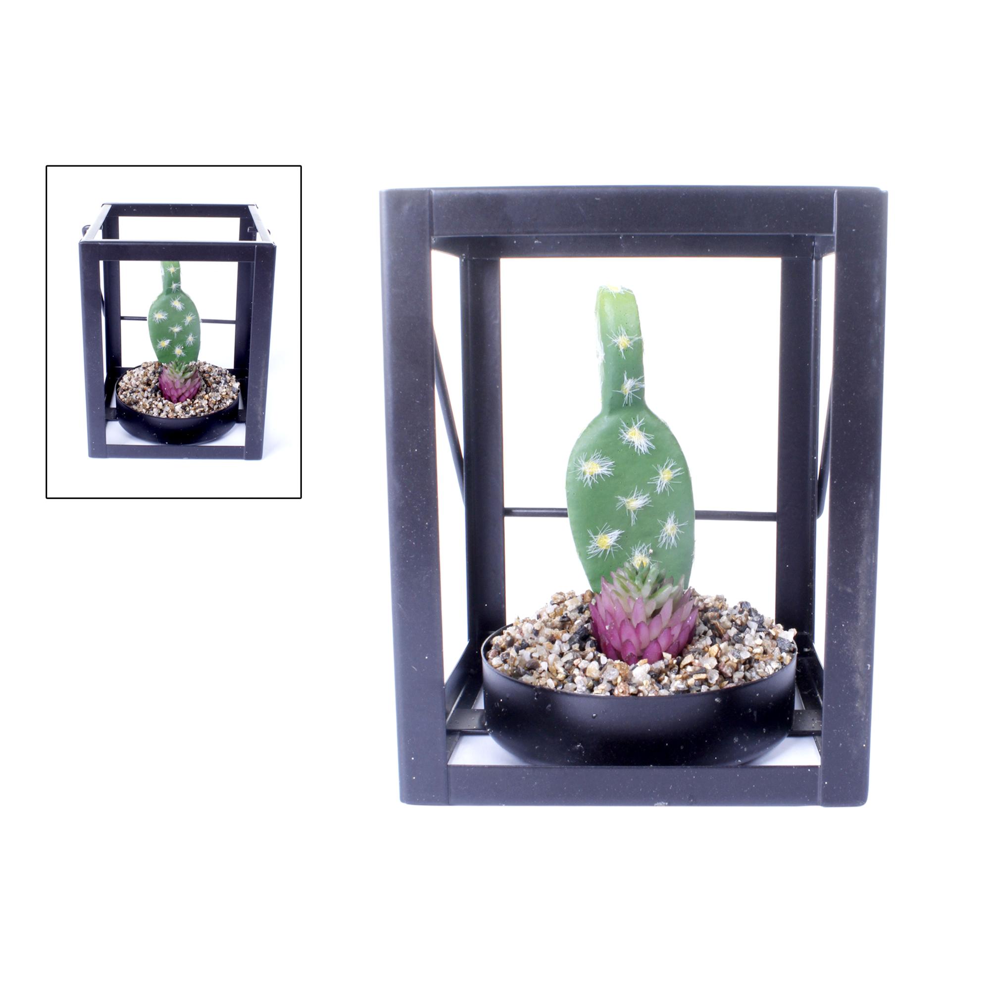METAL WITH PLANT - 411-335157