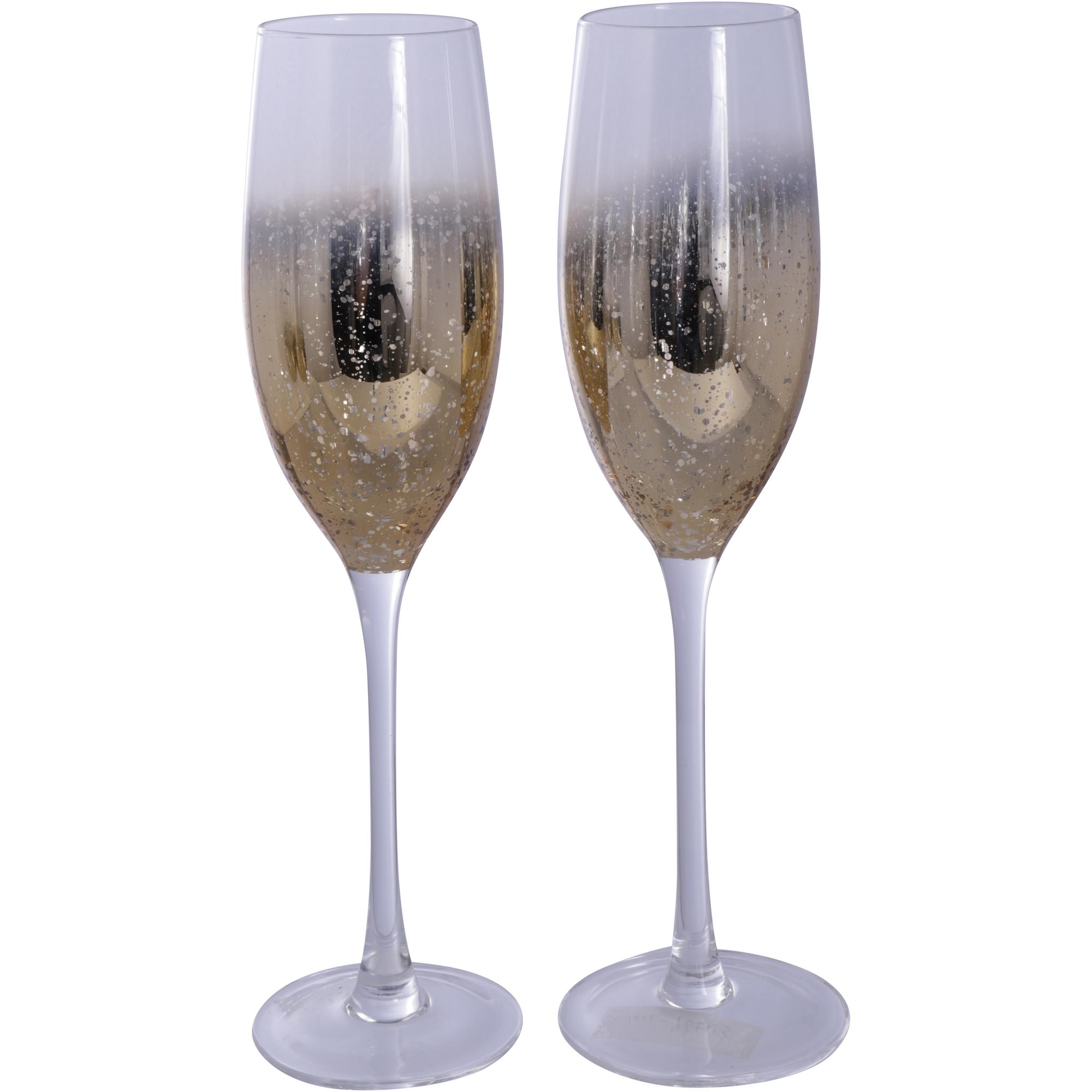 SET OF 2 CHAMPAGNE FLUTE - 411-965113