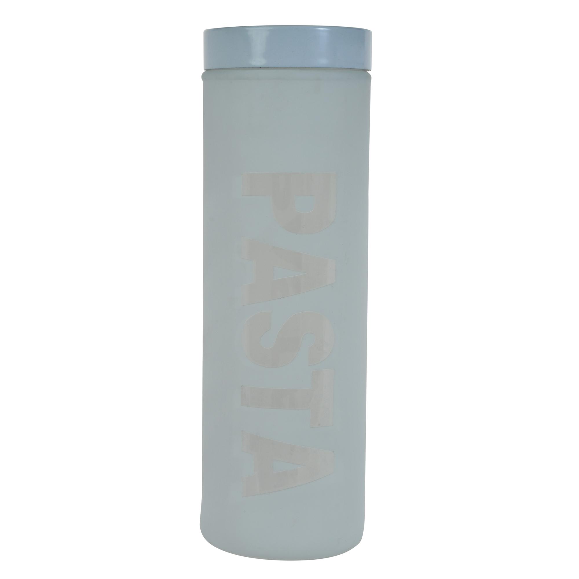 PASTA GLASS JAR WITH METAL L - 412-082639