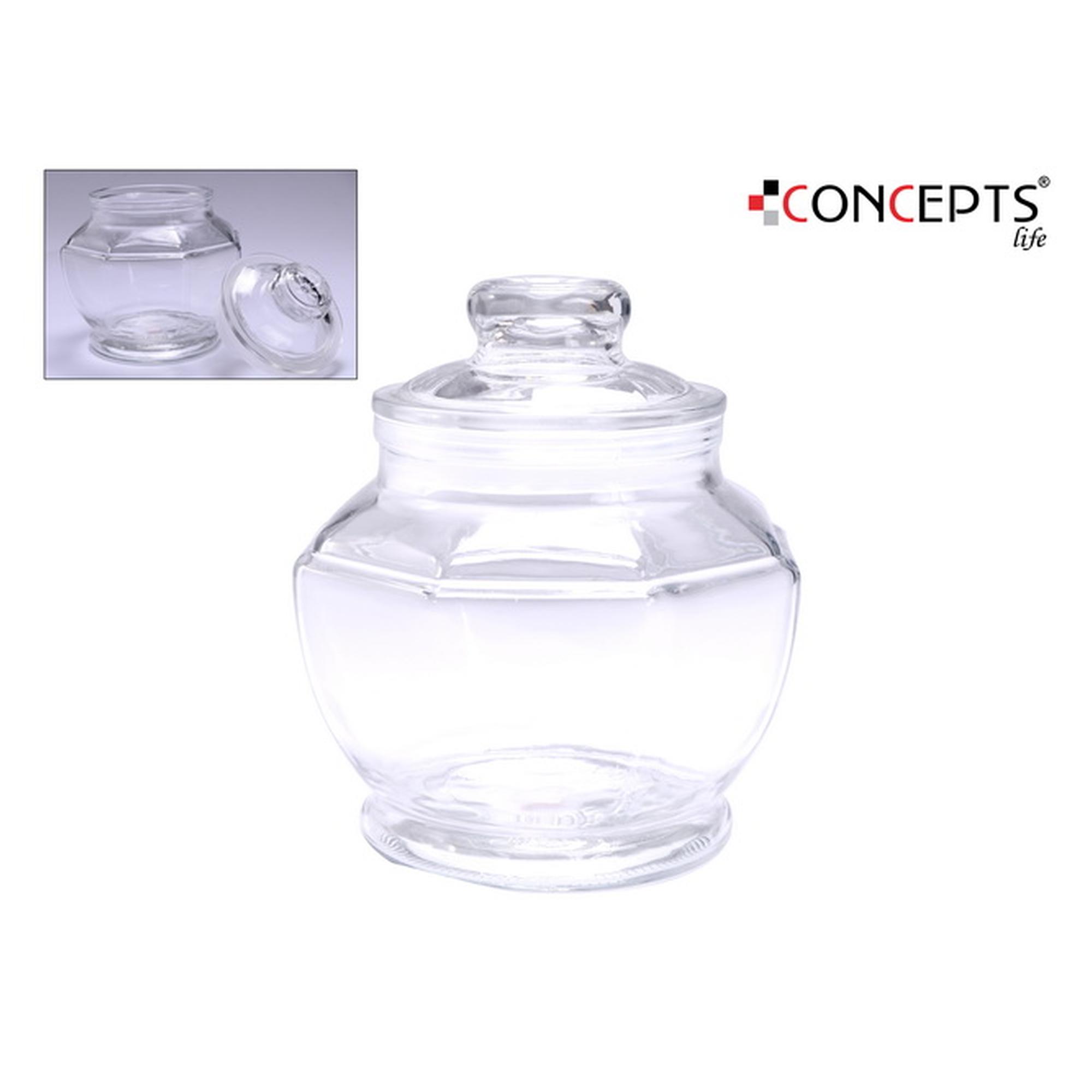 BIG GLASS LID, GLASS JAR, PE S - 412-910011