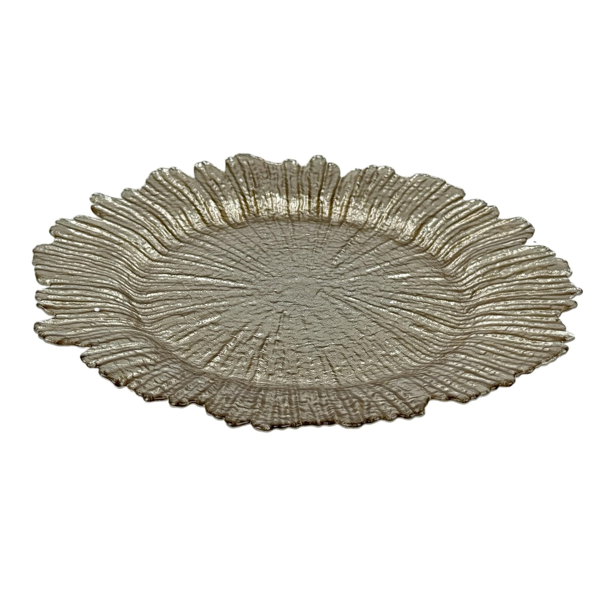 PORTA PLATO/ VIDRIO 33X33X2CM - 413-060217