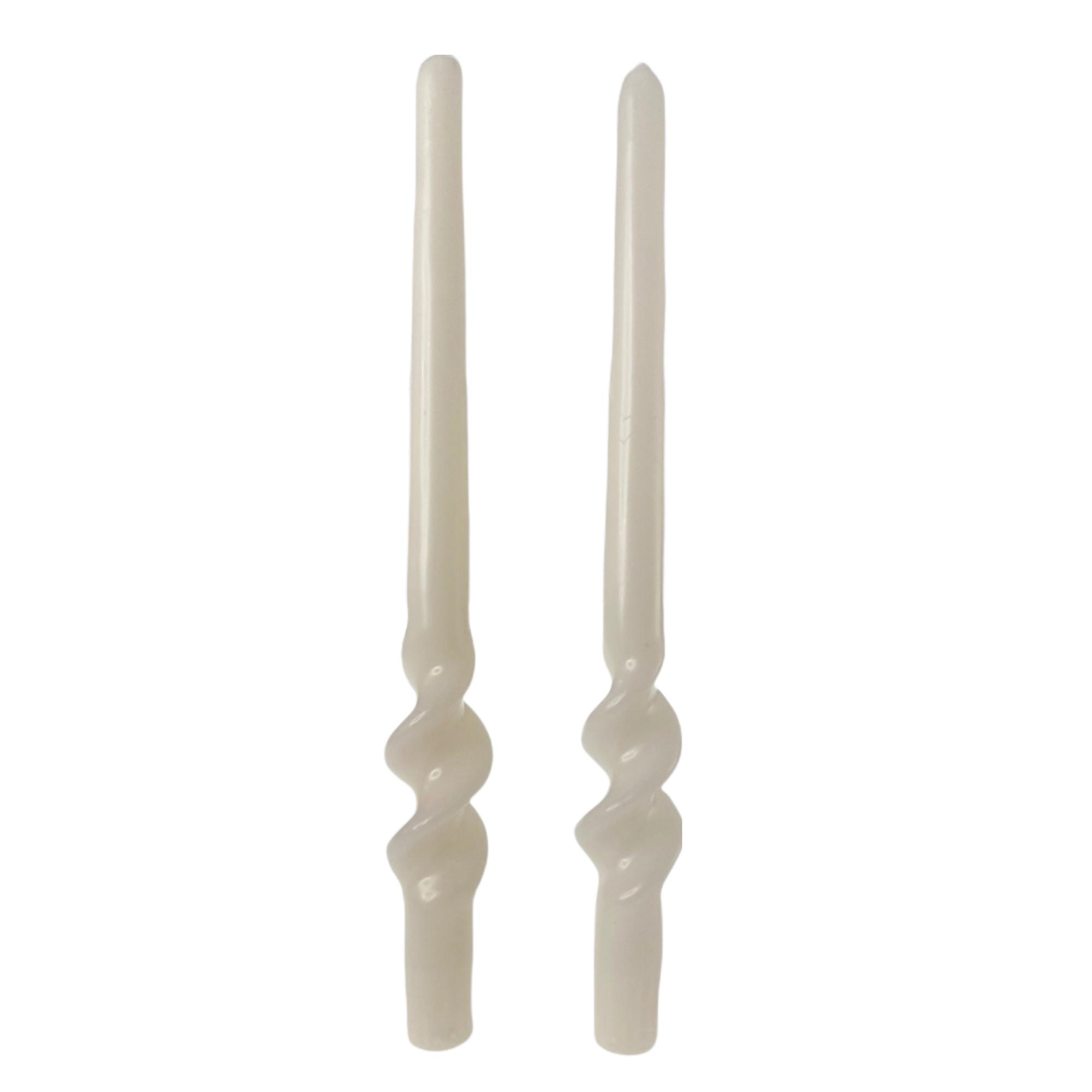 S/2 30CM TWISTED CANDLE - 415-75307SF