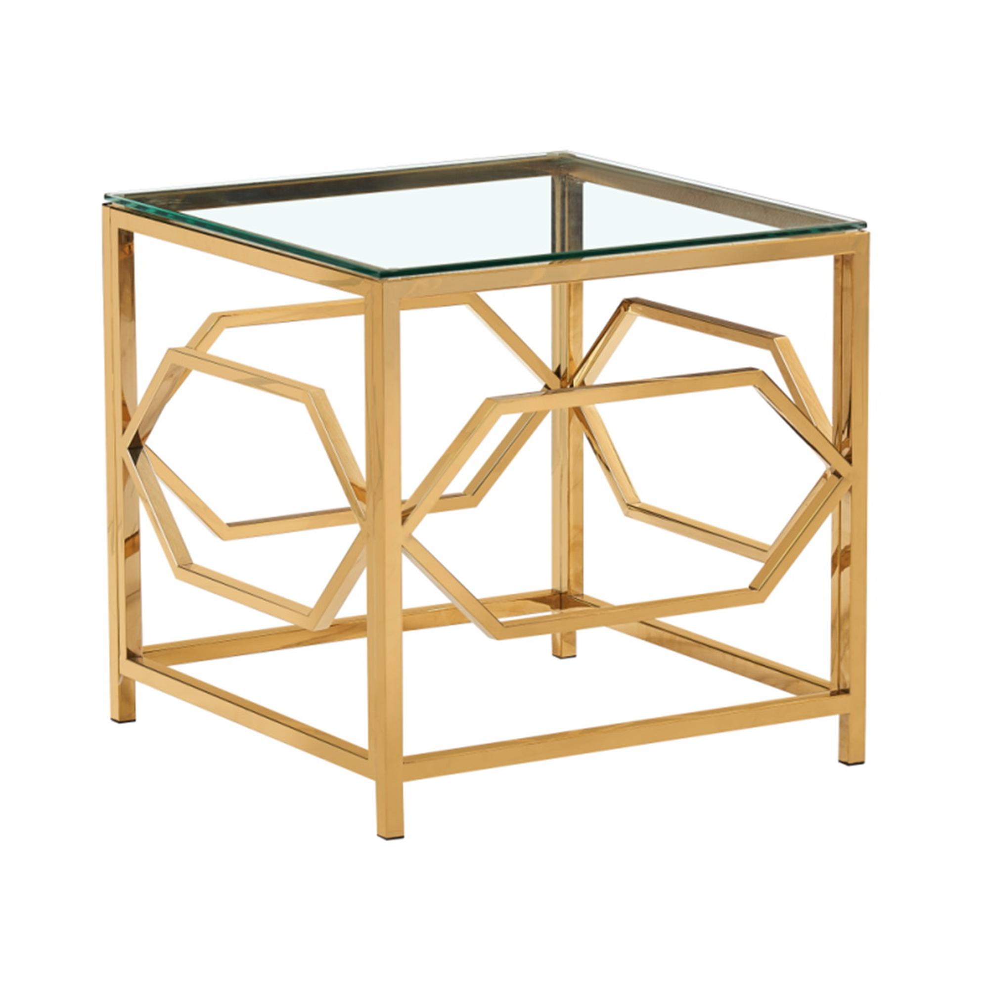 END TABLE IN CLEAR GLASS(KD) - 422-340132