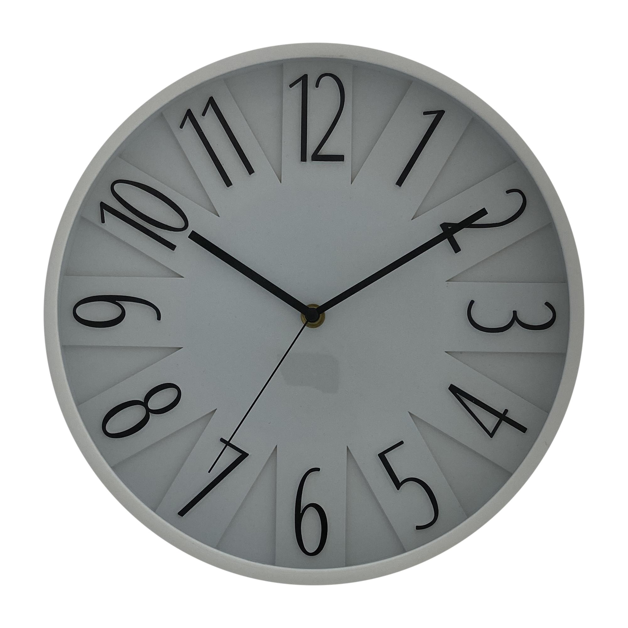 RELÓGIO D/PAREDE A/BAT AA 30,5X4. - 423-260138