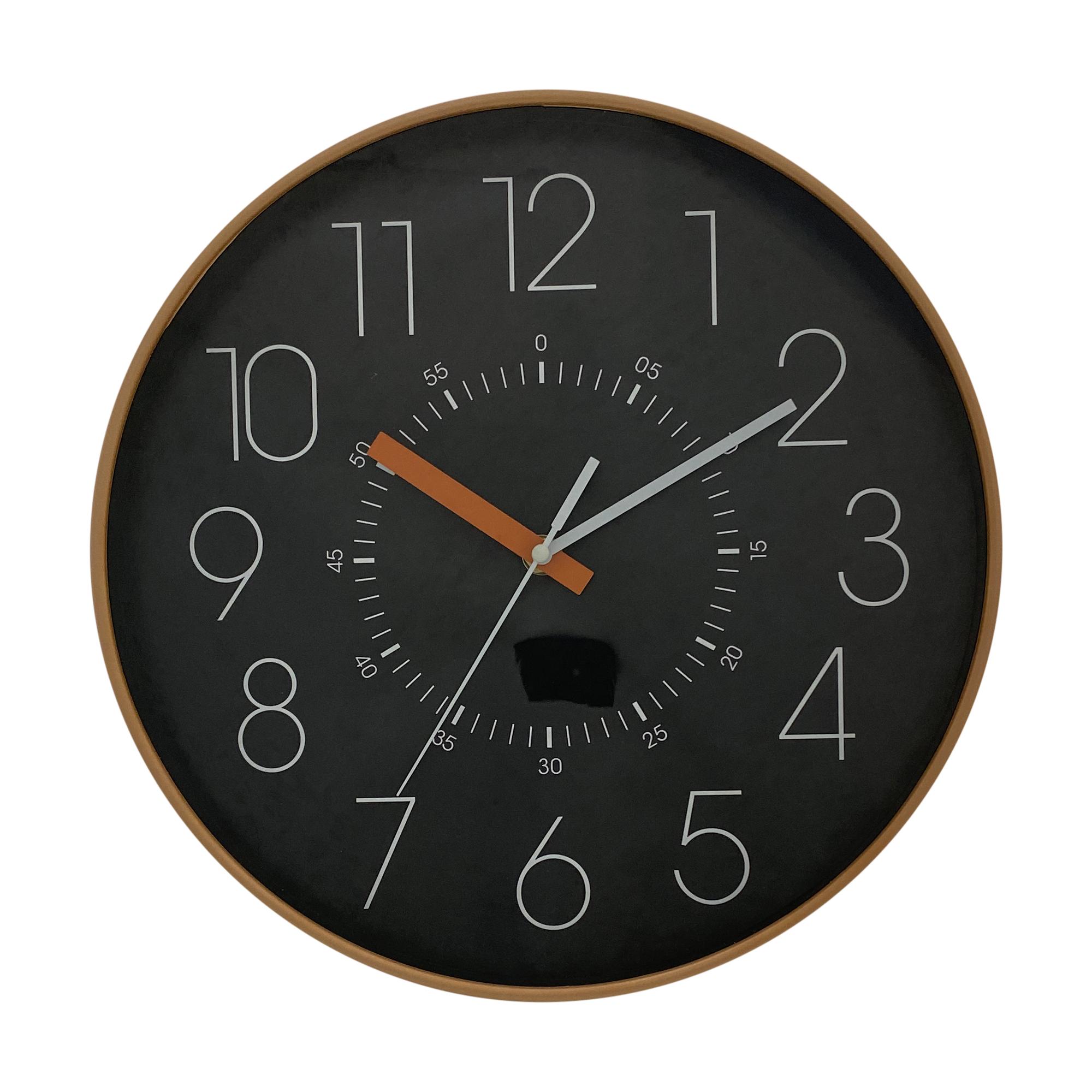 WALL CLOCK A/BAT AA 30X4.8X - 423-260144