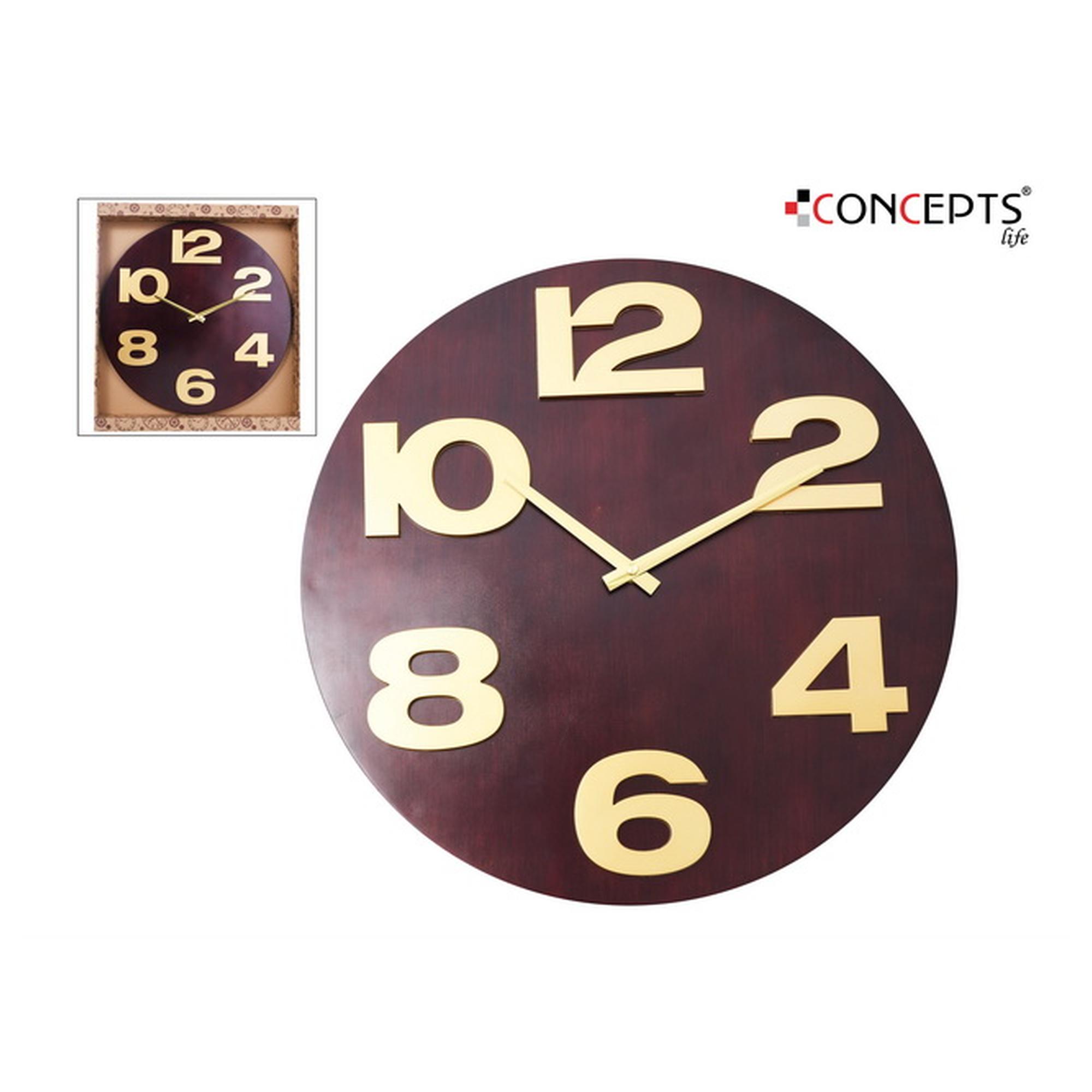 RELOJ DE PAREDE 45X45X2.5CM - 423-280047