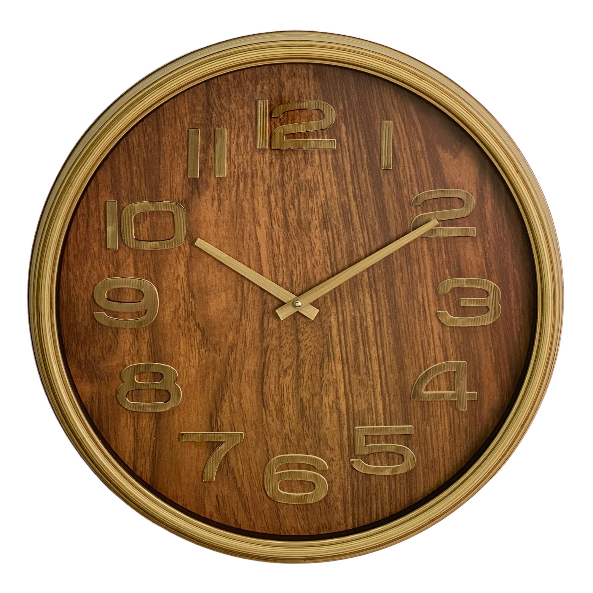 PLASTIC WALL CLOCK ( USE 1PC 1.5VAA NOT INCLUDED) - Noritex