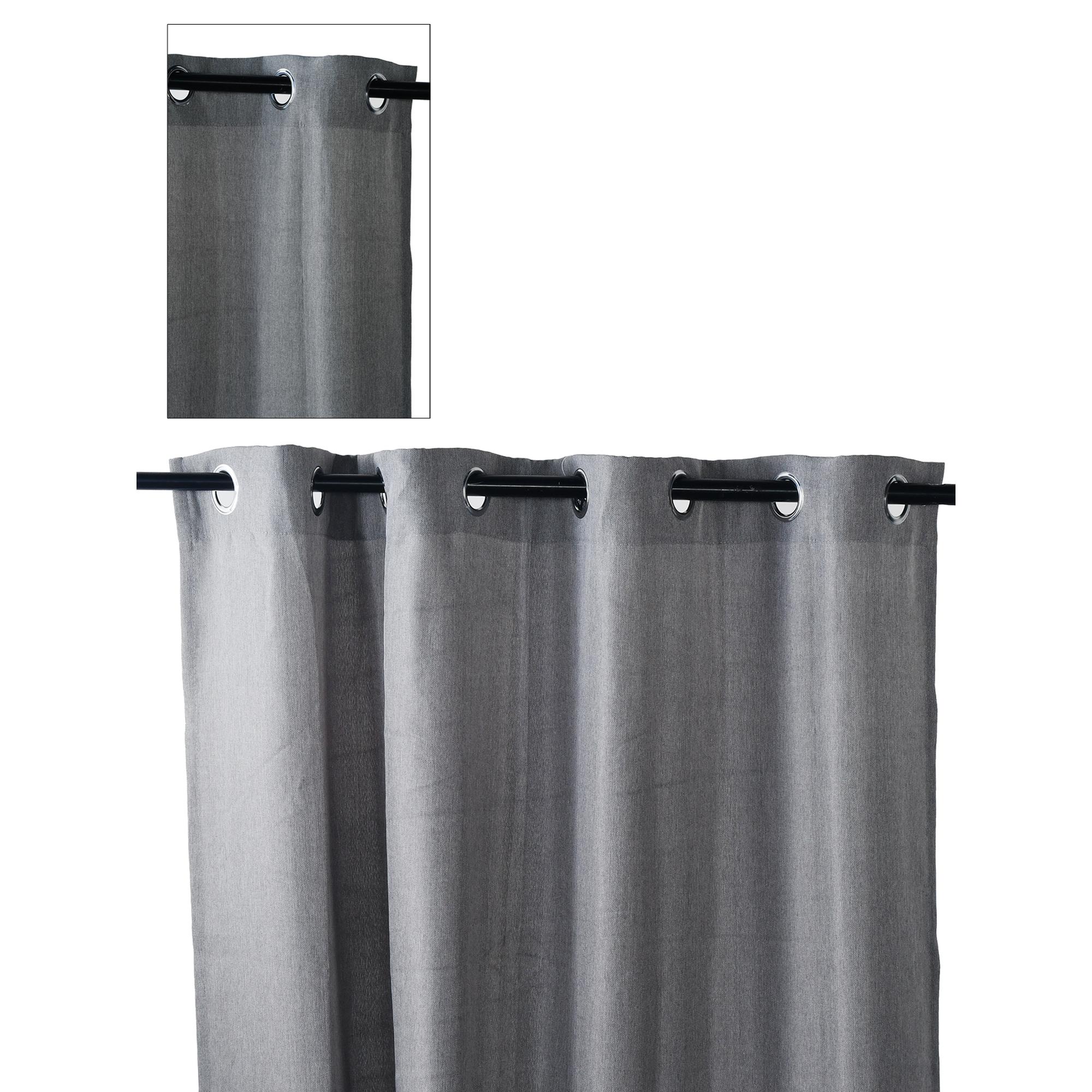 CURTAIN with 8 eyelets/ rings - 425-64489