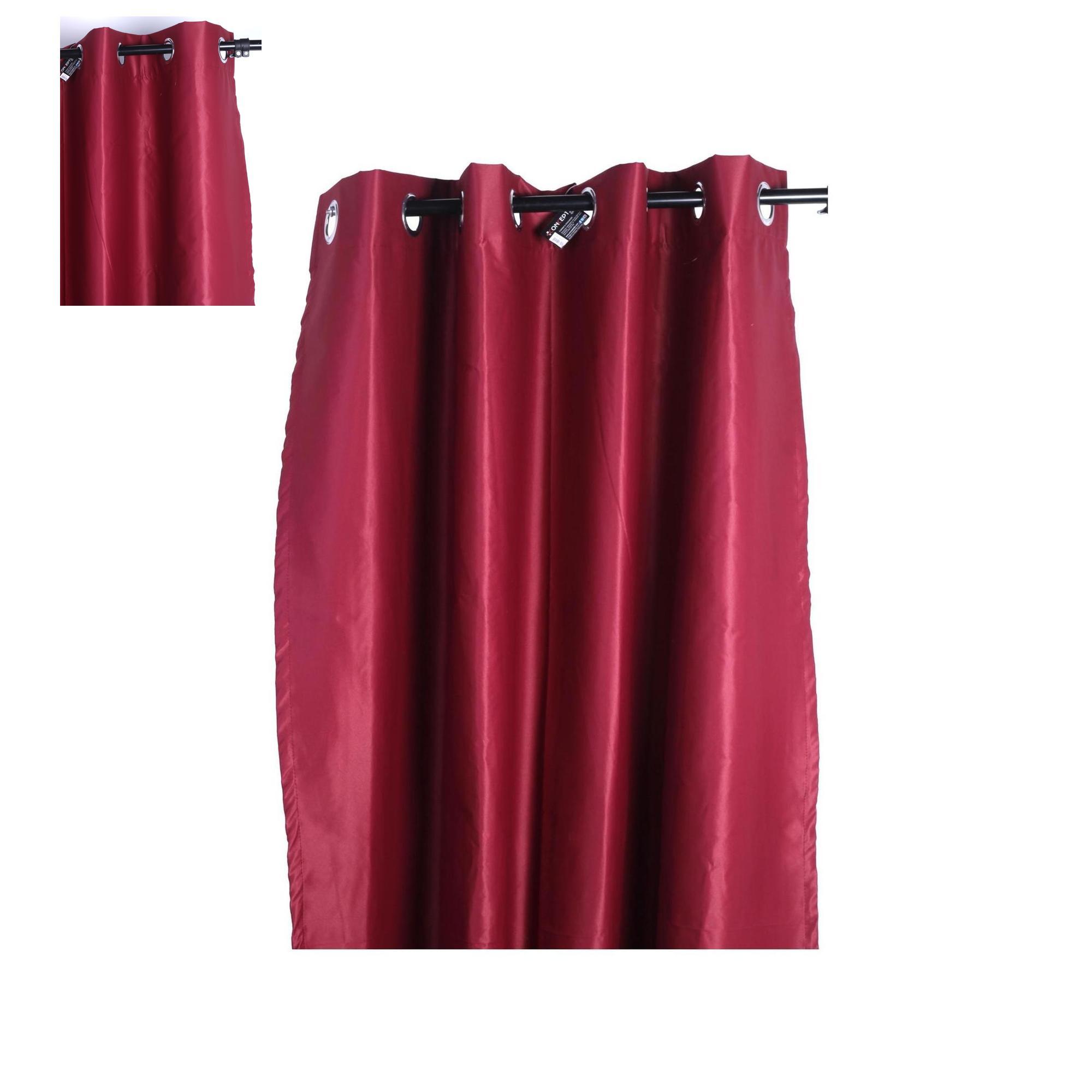 CURTAIN with 8 eyelets/ rings - 425-64580