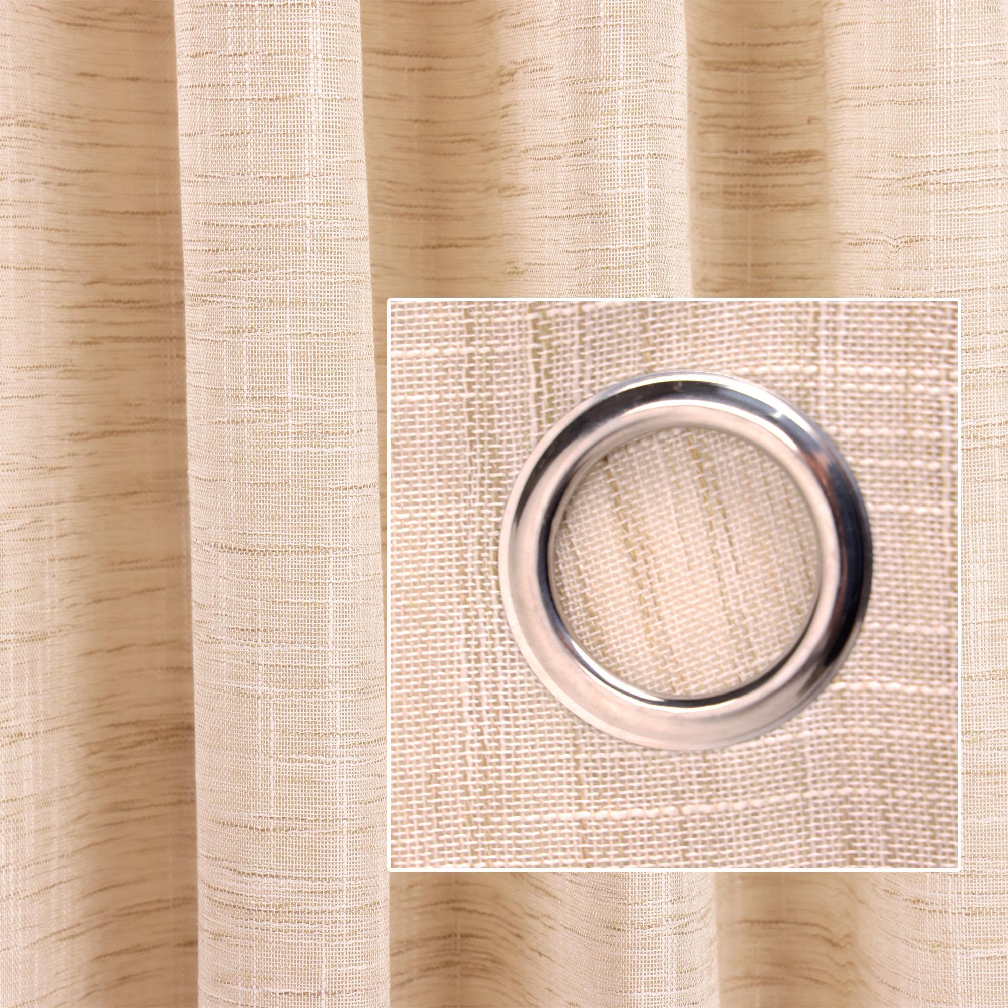 POLYESTER LINEN SHEERS CURTAIN137 X 229 CM - 425-64746