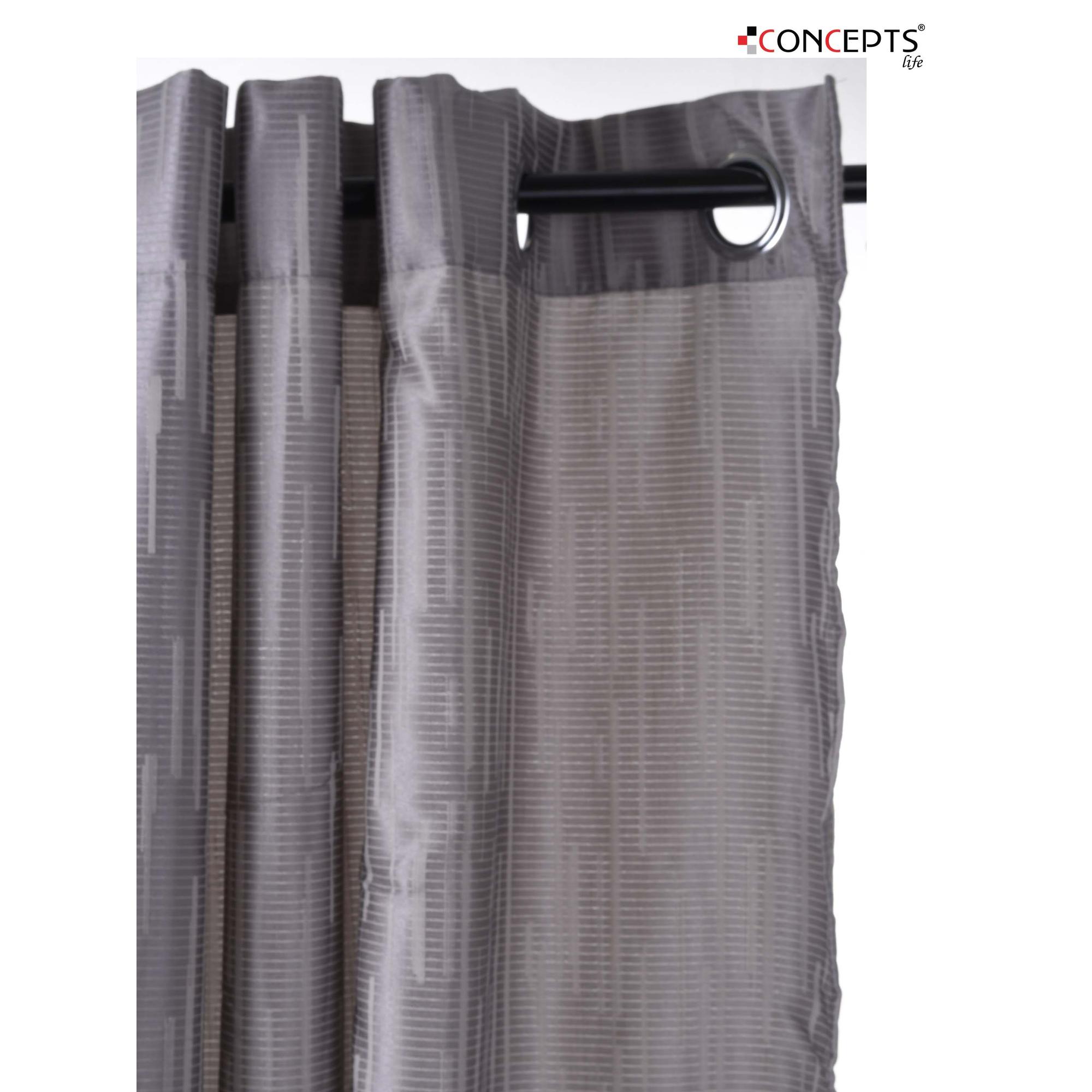 Fusion - Par De Cortinas Con Ojal, 100% Algodón, 117 X | FindTheDeal