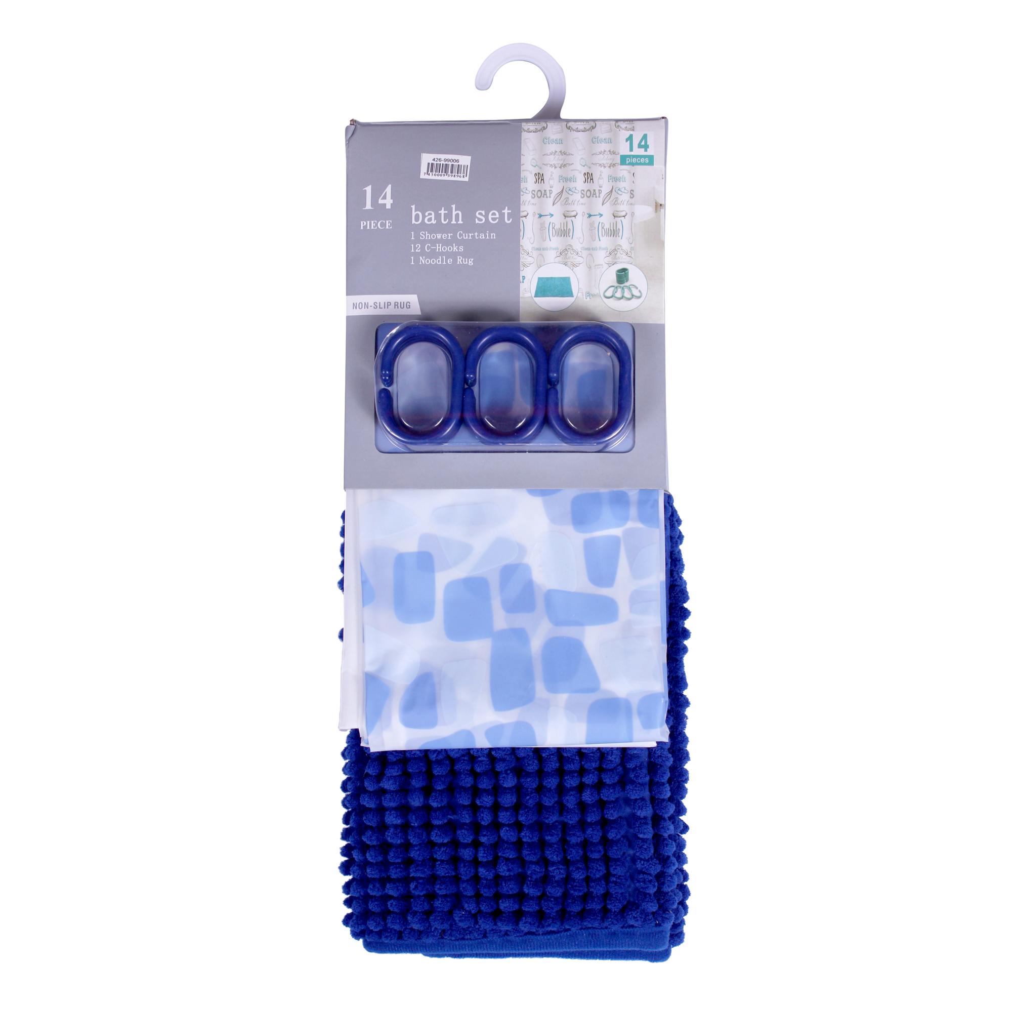 JG CORTINA D/BANO 14PCS - 426-99006