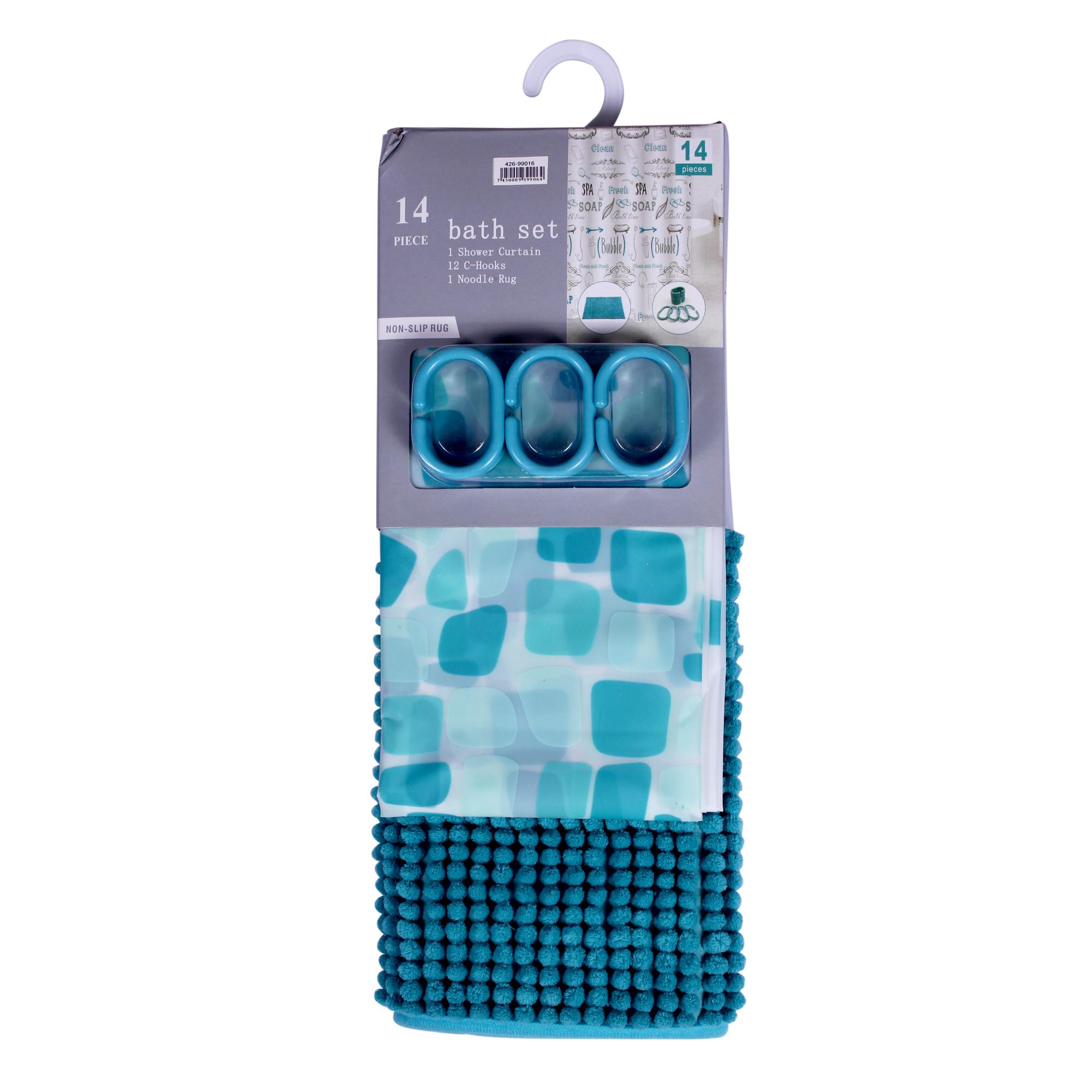 JG CORTINA D/BANO 14PCS - 426-99016
