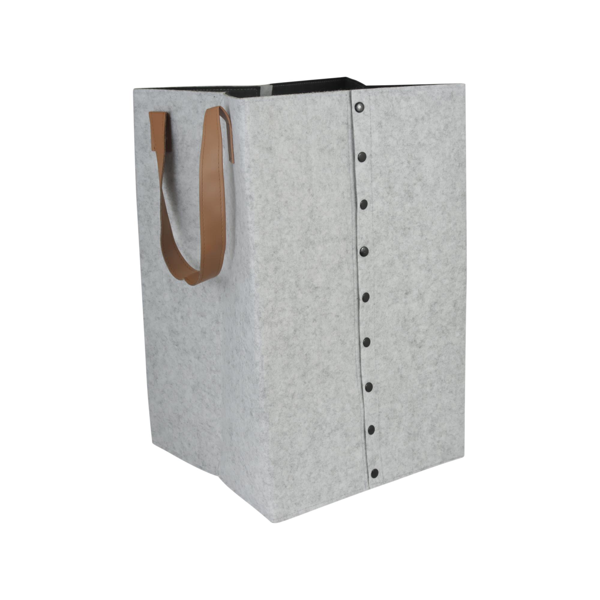 Laundry hamper-3mm felt - 427-12063