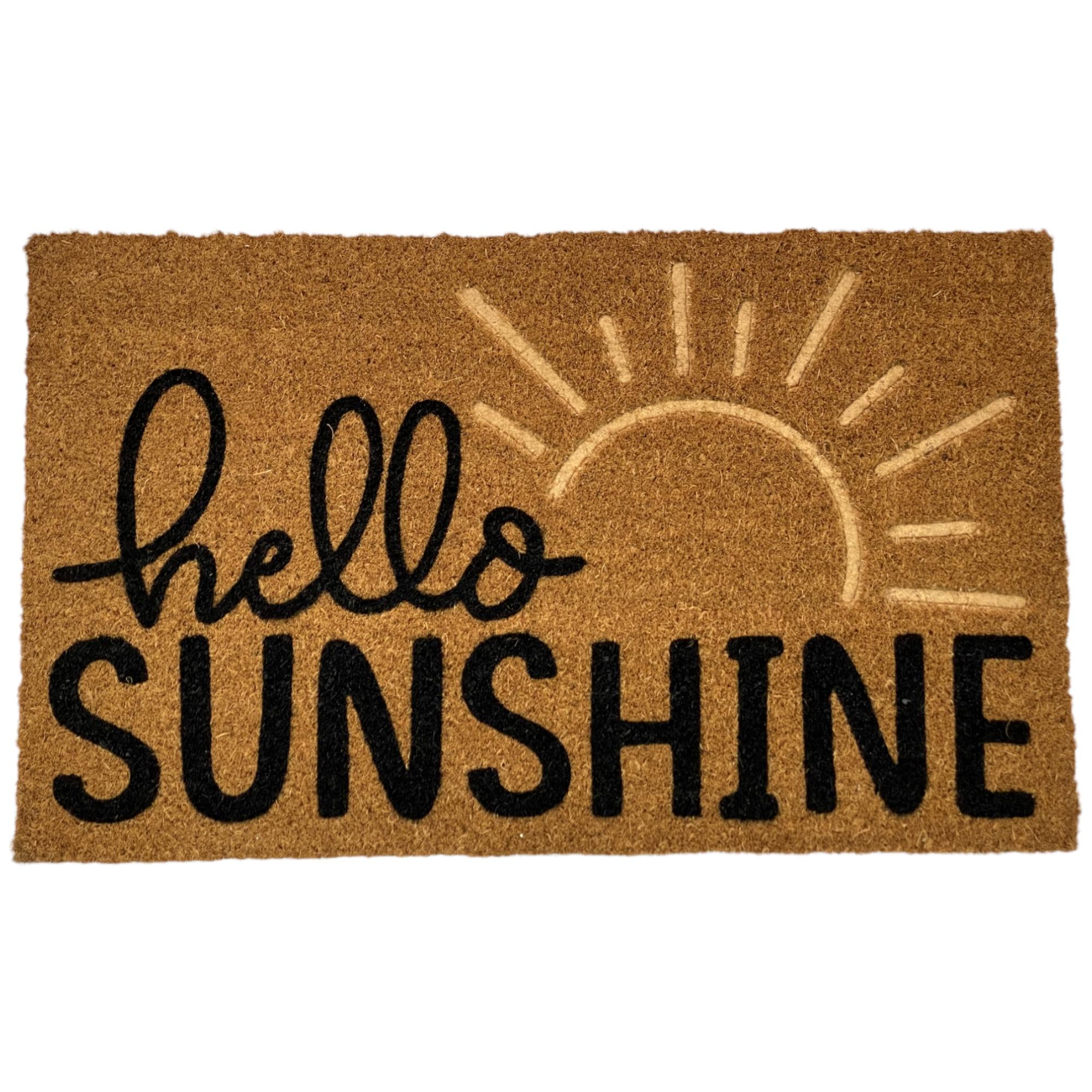 Embossed Coir Mat Printed - 427-4820016