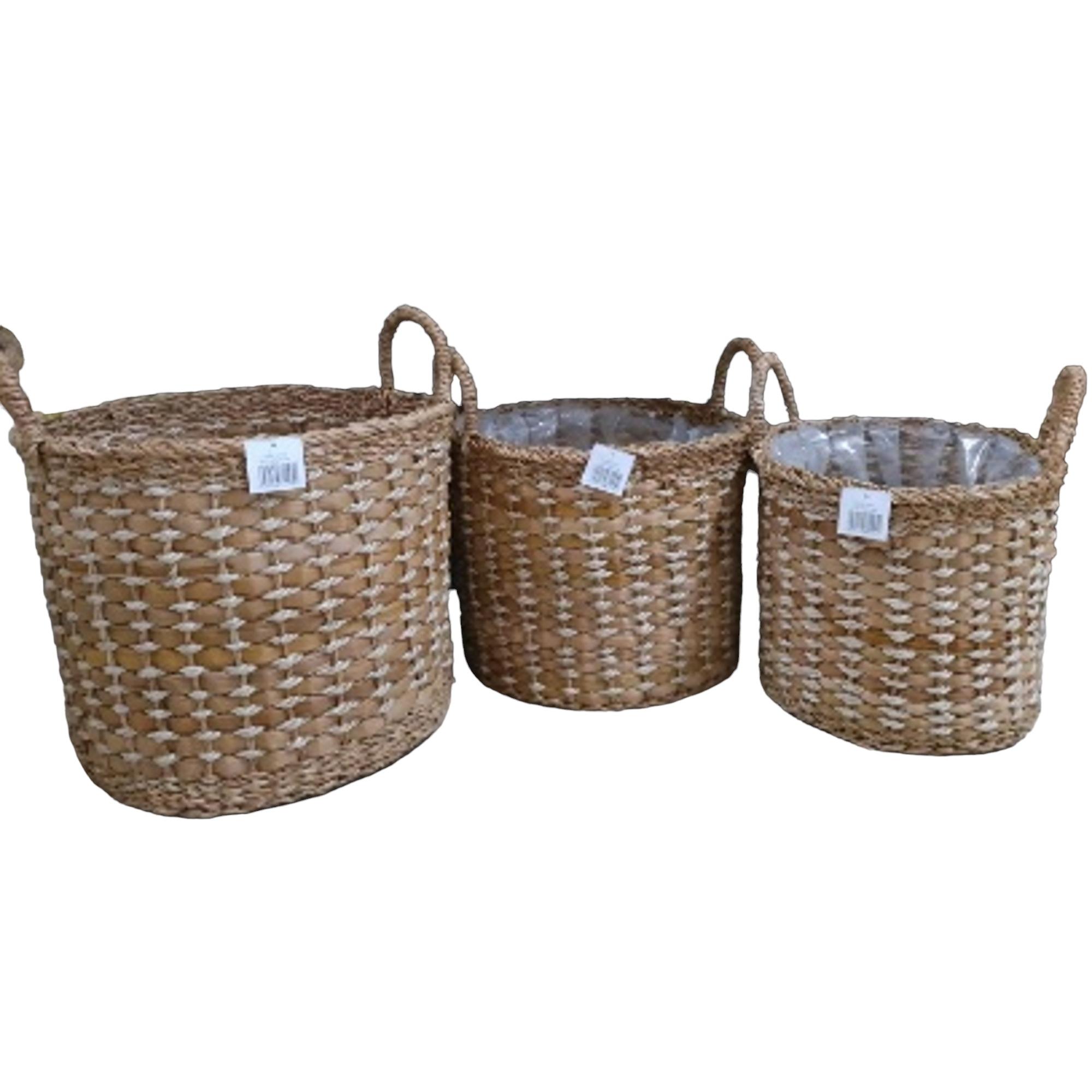 JG CESTAS 3PZ 35X35X27CM - 429-3301140
